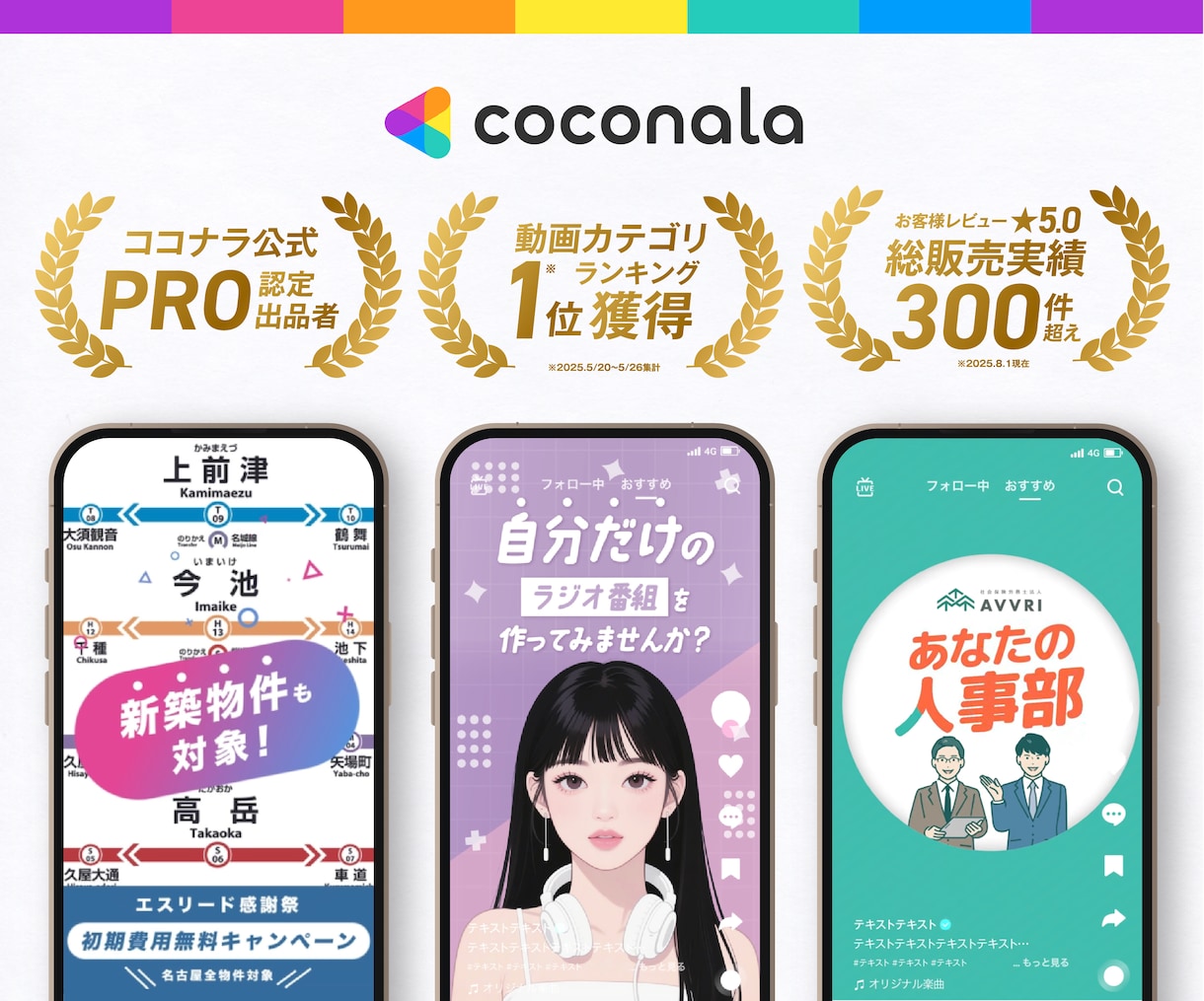 総販売数300件越えの安心品質！広告動画作成します 「ライトプラン」「スタンダードプラン」の2つのプランをご用意 イメージ3
