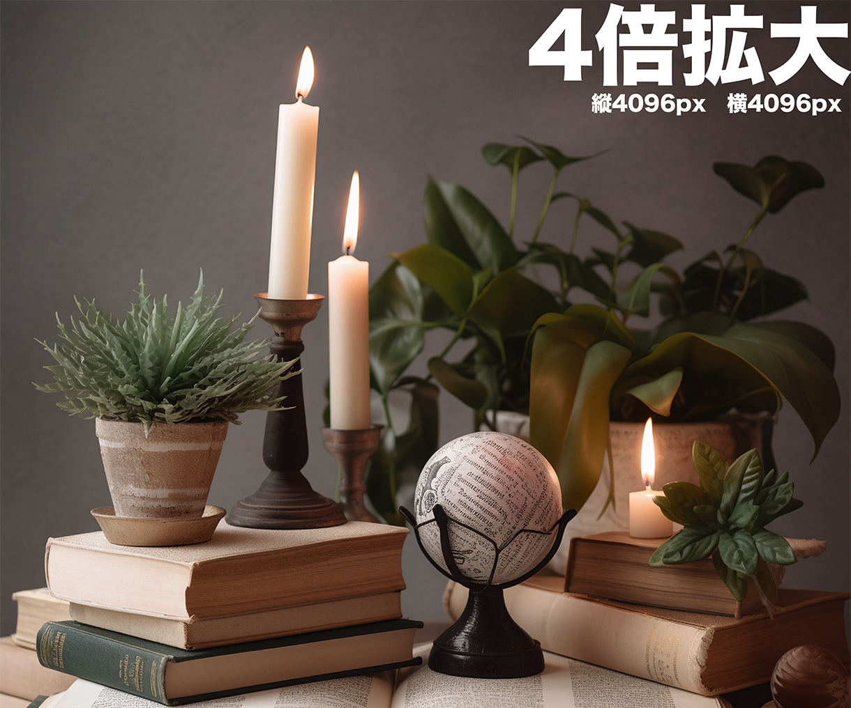 写真やイラストなどを拡大・鮮明化いたします 最大8196ピクセルまで拡大！ イメージ3