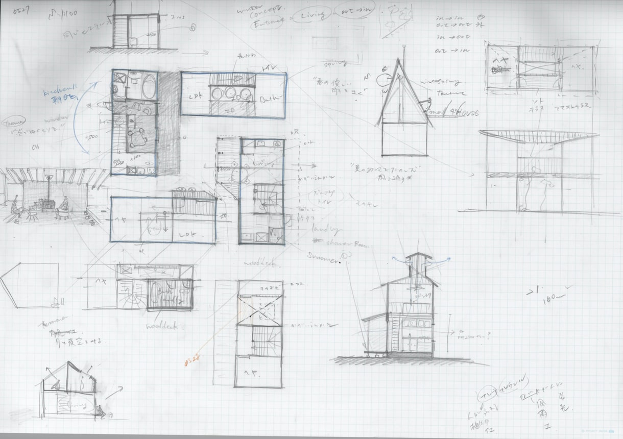 住宅の間取りやリノベの手書き図面を提案します 家具レイアウトや本格間取りを考えたい方におすすめ！ イメージ3