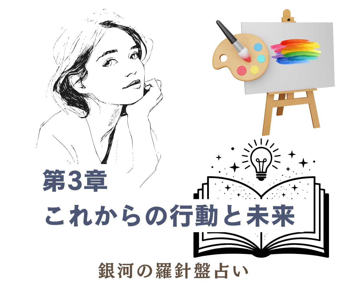 輝くために⭐️｜40代からの人生の道筋を鑑定します 西洋占星術×数秘×タロットの融合｜人生後半の為の個別分析占い イメージ6