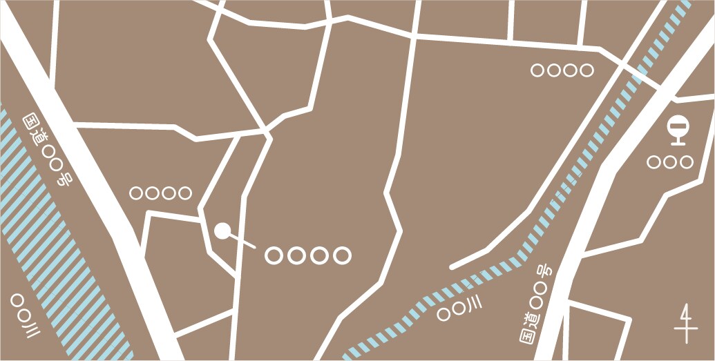 オリジナルMAPを作成します チラシやHP、名刺など幅広く使えるMAPをオリジナルデザイン イメージ6