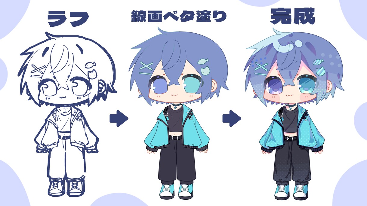 ポップなイラストを描きます 「安く自分だけのイラストが欲しい…」そんな方へ‼️ イメージ3