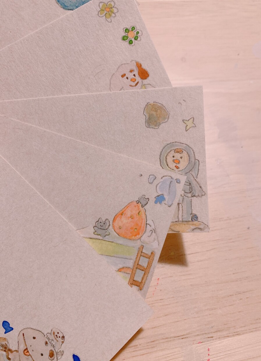 ゆるいイラストを描きます ゆるいイラストで日々の疲れが吹き飛んじゃうかも！ イメージ6