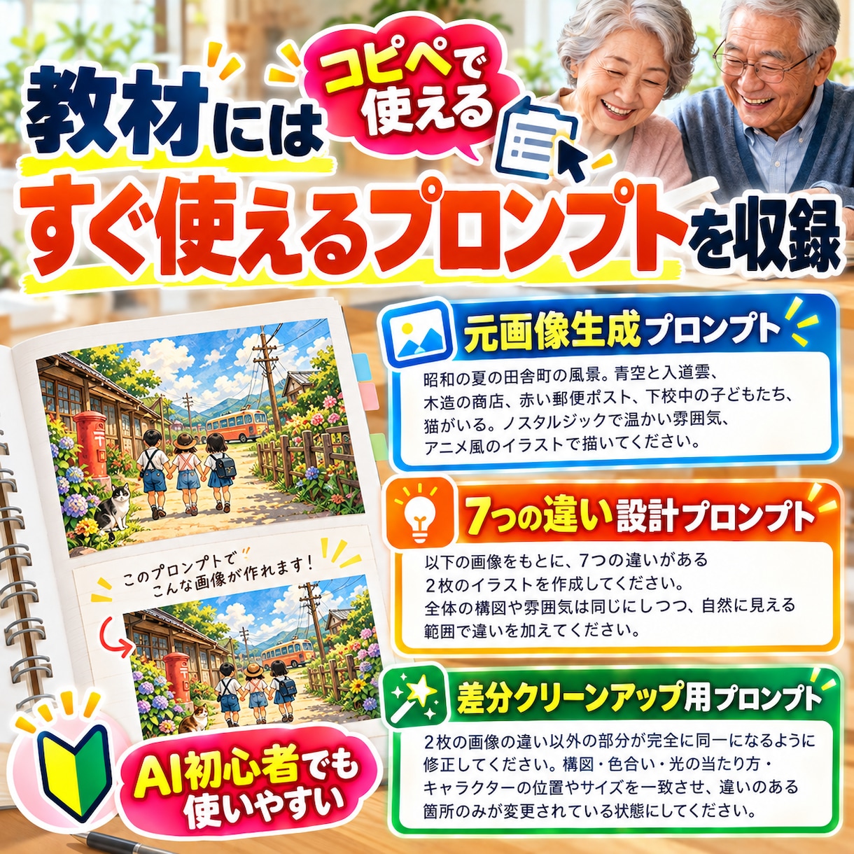 認知症予防×AIでグッズ販売！本を作り出版します 教材をAIに読み込ませて出版まで1ステップずつ進める超実践版 イメージ5