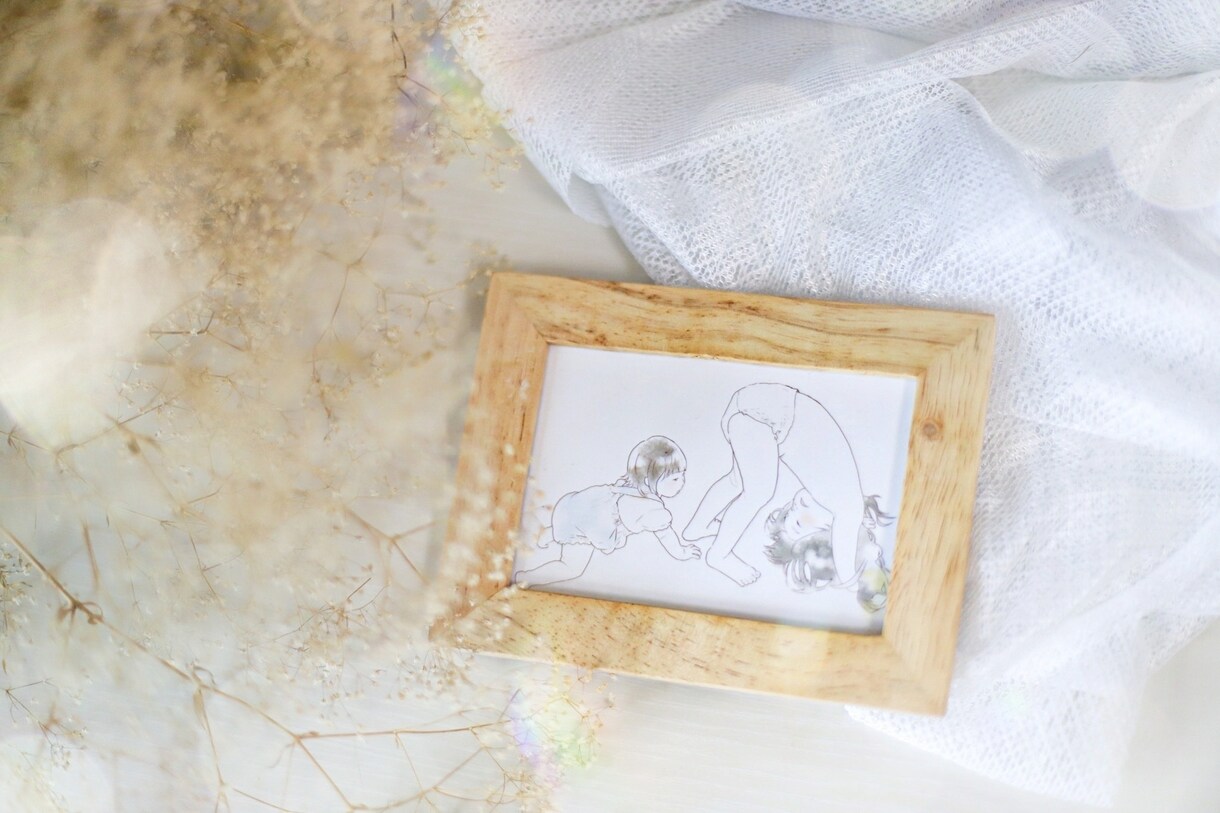 ふんわりテイストの似顔絵イラスト描きます 何気無い日常から特別な日まで…イラストに残しませんか。 イメージ6