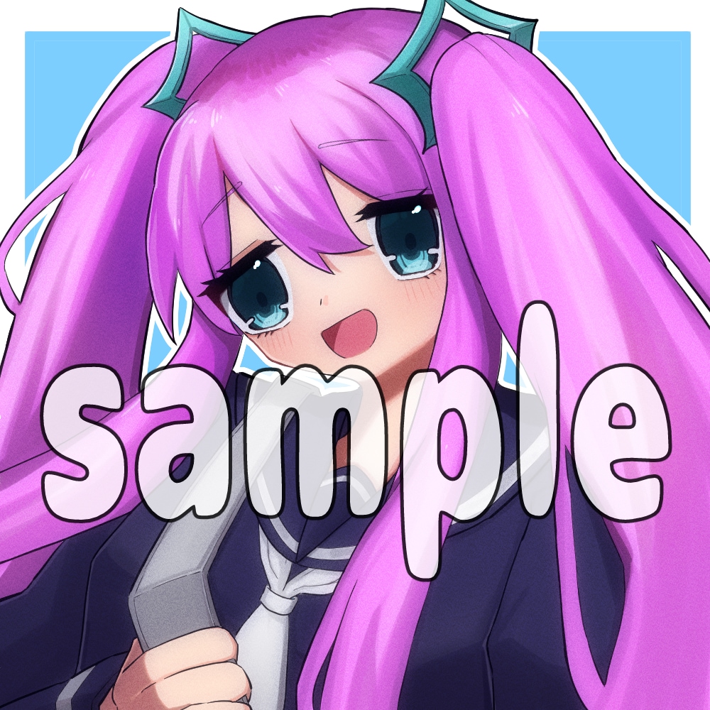発色強め！のイラスト描きます MVとかでも使えるイラスト描きます！ イメージ3