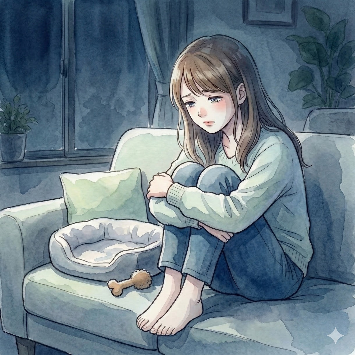 ペットロスや死別等の苦しみ、心から寄り添います 止まった時計の針、無理に動かさなくて大丈夫ですから イメージ4