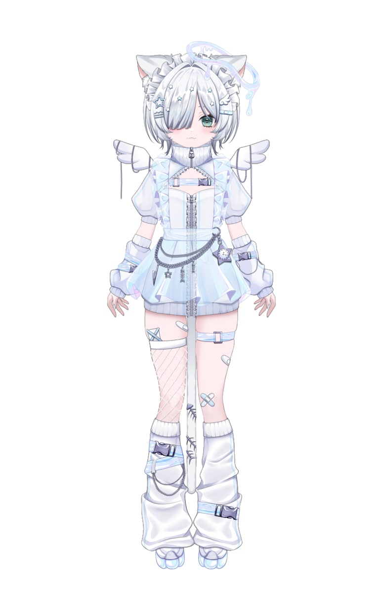 キャラデザからモデリングまでお受けいたします Vtuber用のキャラデザからモデリングまですべて承ります！ イメージ5