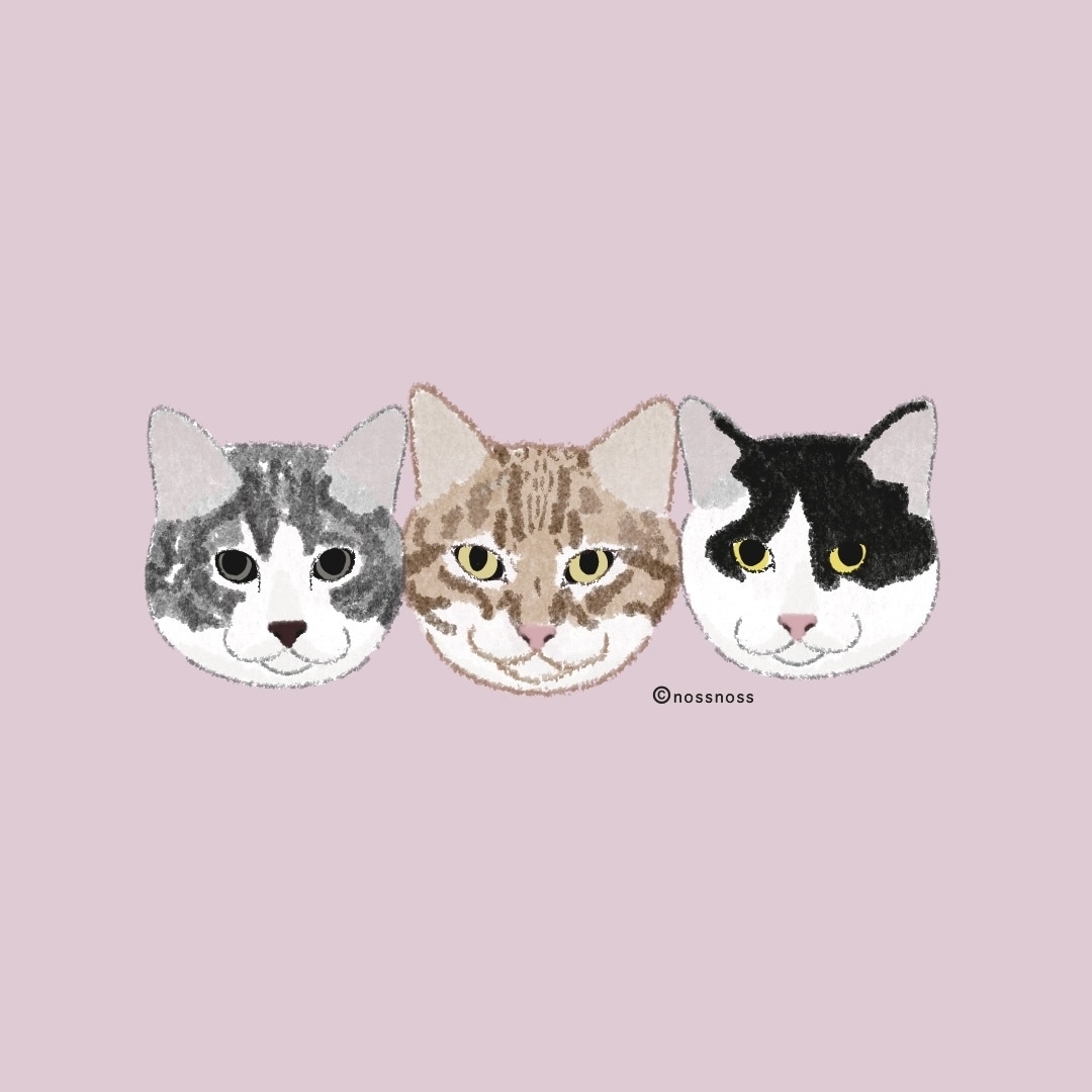 インテリアにも馴染む、猫ちゃんの似顔絵お描きします 空間に自然と溶け込む、落ち着いたタッチで丁寧に仕上げます イメージ7