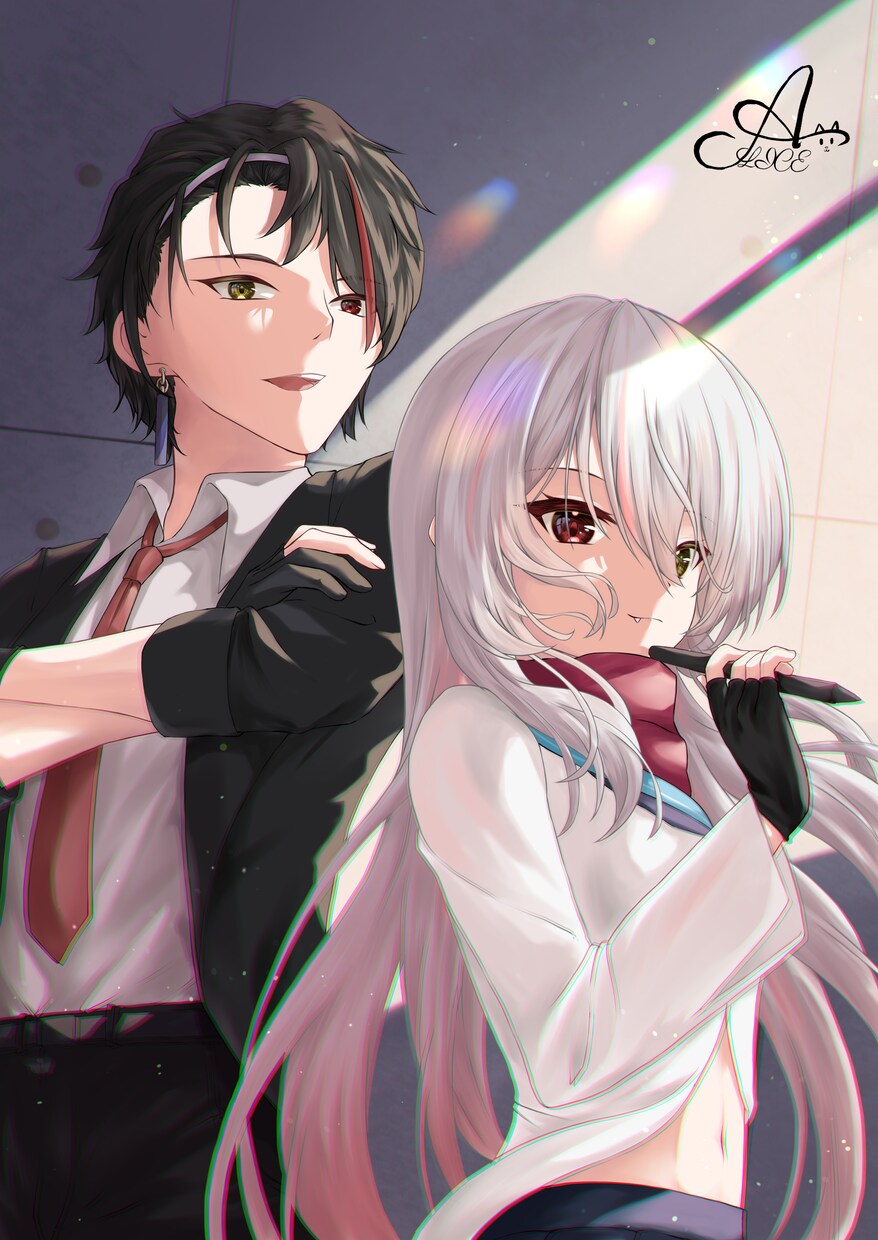 歌ってみた、イラスト描きます オリジナルMV用のイラストを提供します イメージ1