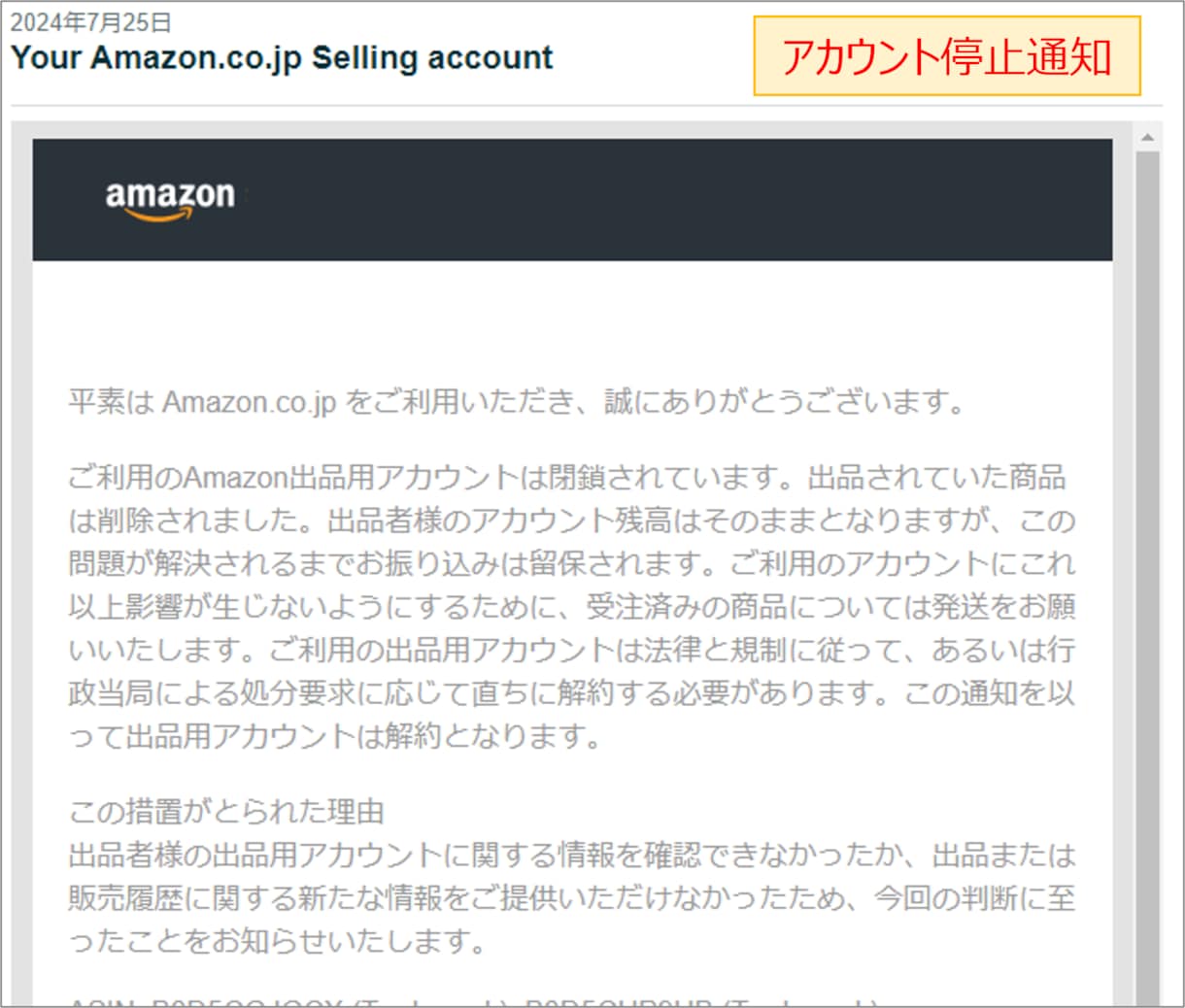 Amazon 審査通過した改善計画書を販売します 10回以上の再提出を経て2024年9月頭に審査通過した現物 イメージ3