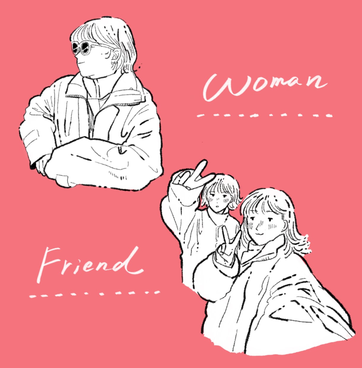 シンプルでオシャレなイラストをお描きします ▷SNSアイコンや名刺・WEBの挿絵等、どんな用途にも対応！ イメージ3