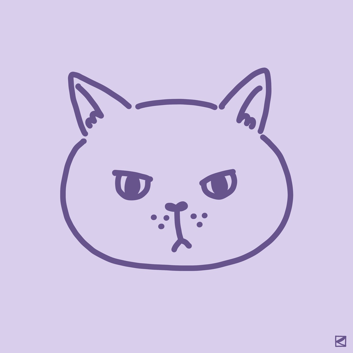 シンプルで可愛いイラストを作成します SNSのアイコンなどで使用するイラストが必要な方へ イメージ2