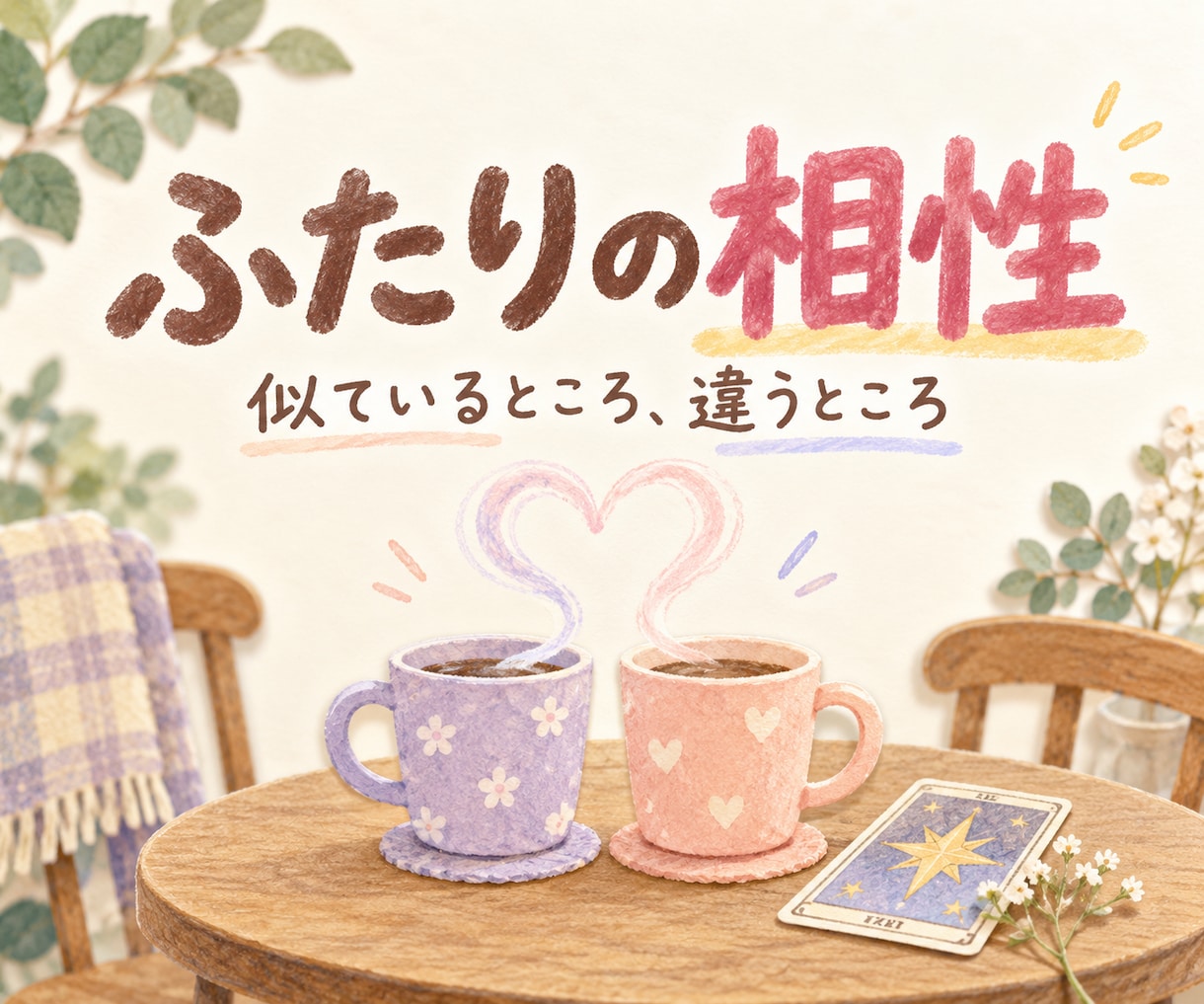 2人の違いと相性を読み解きます 気になるあの人のこと/すれ違うのはどうしてなのか イメージ3
