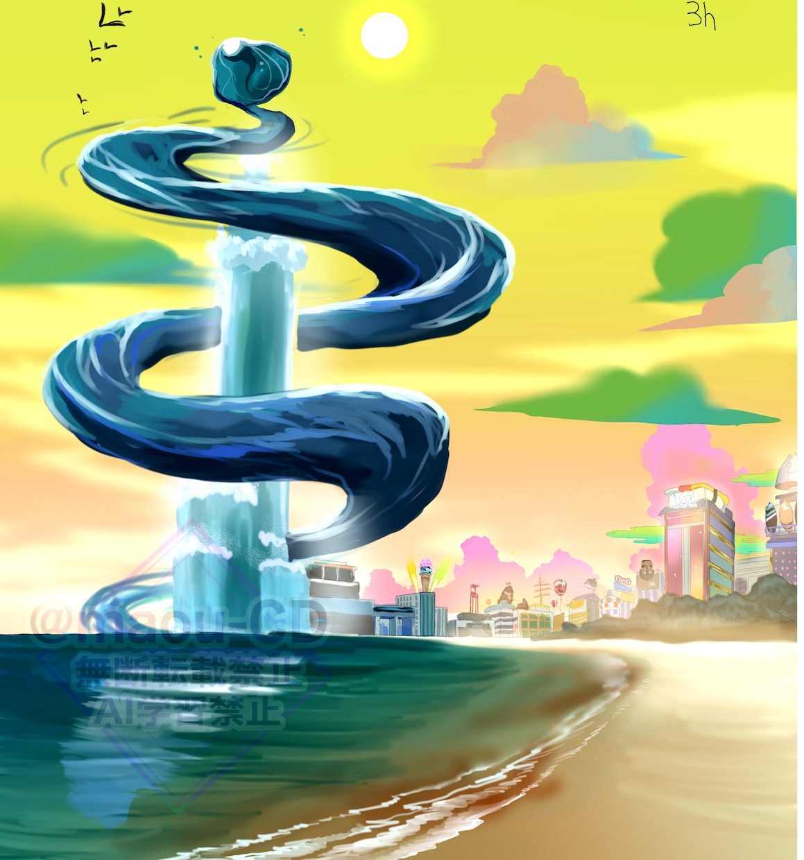 背景イラストでゲームなどの世界観デザインをします コンセプトアートでオリジナルの世界観を作ります 屋内/屋外可 イメージ5