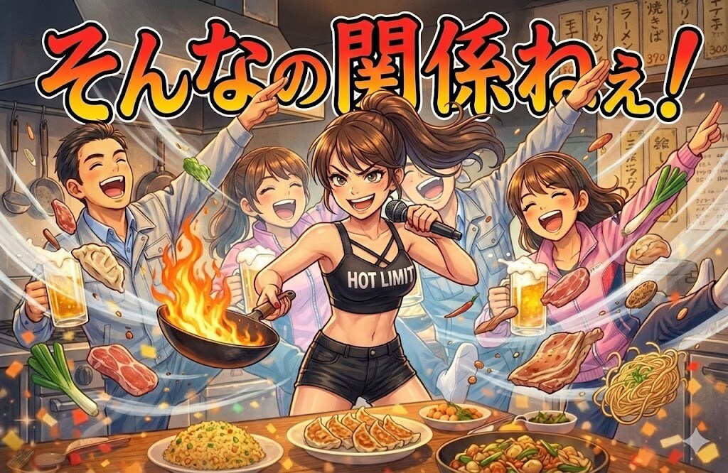 脈無し？既読スルー？恋愛の悩み全部炒めちまいます Yeahズバッと行こうぜ！あなたの未練を秒で黒焦げトロピカル イメージ7