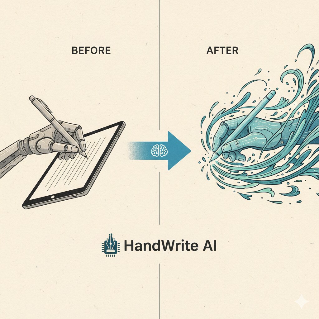 手書き風文字の画像生成のためのファイルつくります 手書きの「勢い」を完全再現！AIによる超・手書き風画像生成 イメージ1