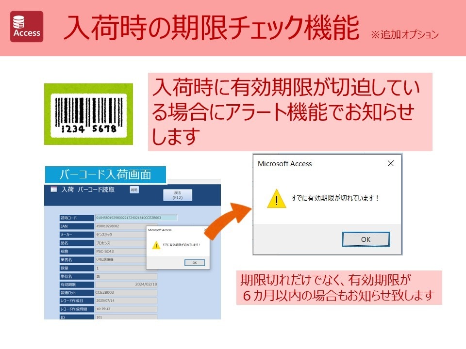 病院在庫の簡単発注システムをご提供致します JANコード・ＧＳ１コード読取で業者別にらくらく発行！ イメージ5