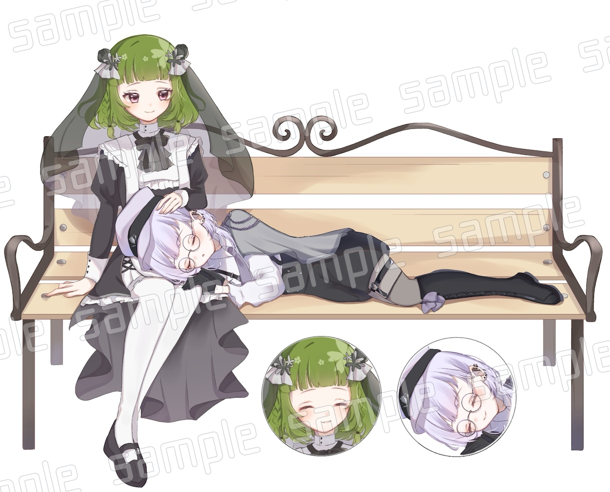 可愛いイラストを描きます 色鮮やかなイラストを描きます。 イメージ4