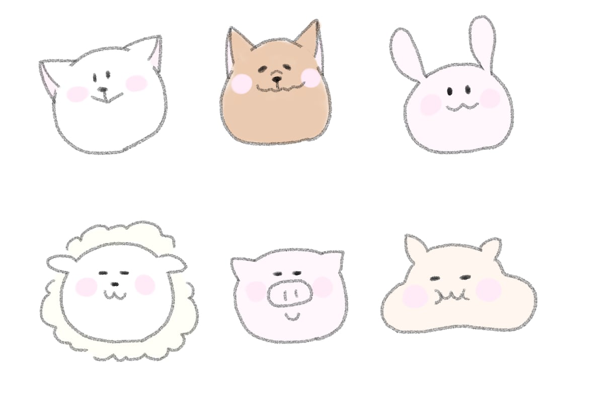 SNS用アイコン描きます ミニキャラや動物など可愛らしいイラストをアイコンに！ イメージ7