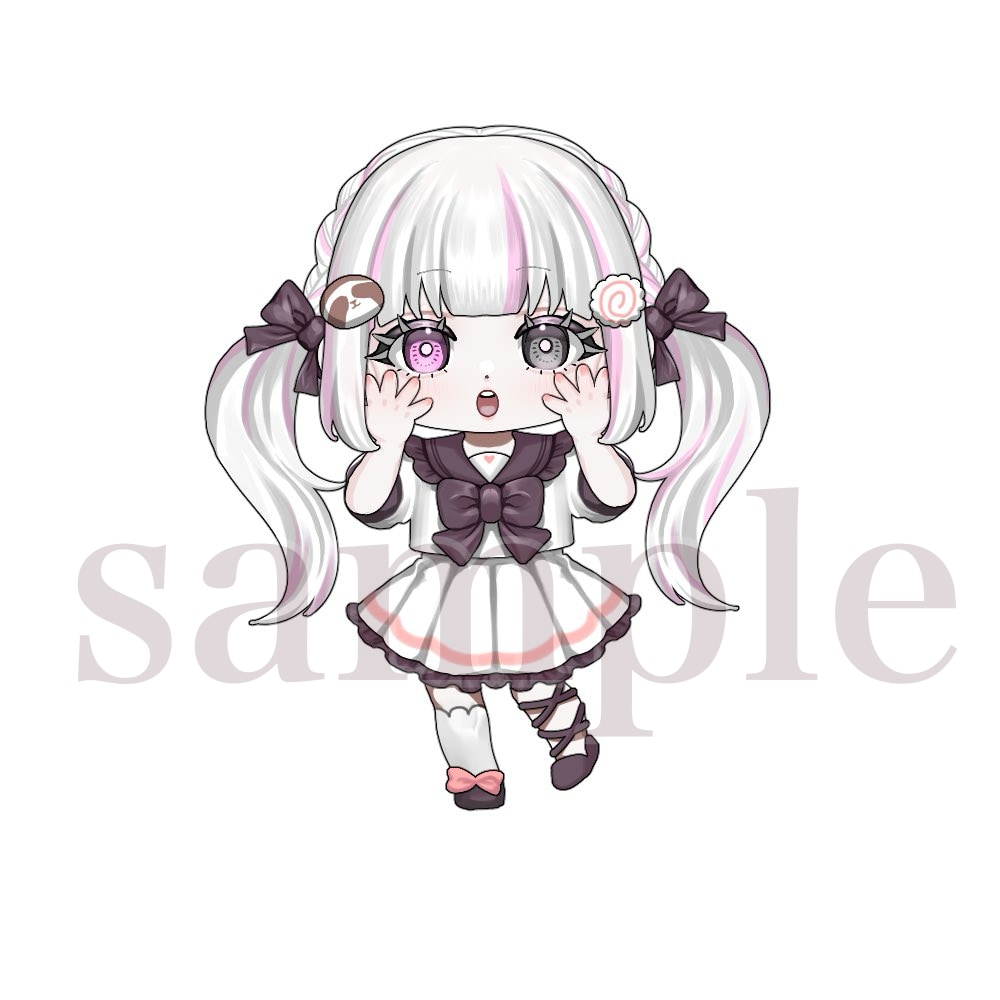 残6名様限定価格！SNS用可愛いアイコン描きます 色彩検定待ち絵師がアイコン制作します！一枚絵も受付中！ イメージ5