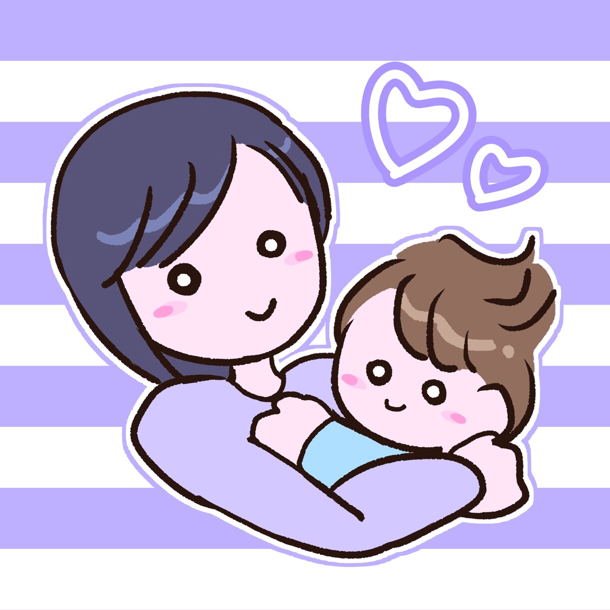 とっても可愛いゆるかわな似顔絵イラスト描きます SNSアイコンやスマホの待ち受けに♪ イメージ3
