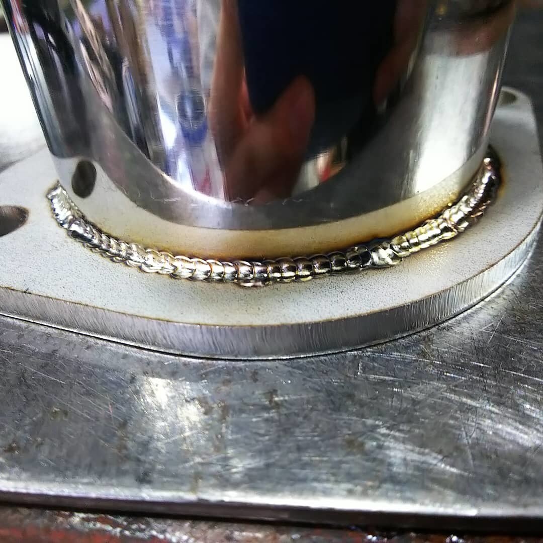 TIG溶接 綺麗な焼け色の出し方教えます TIG溶接 ショップ経営したい方向けです イメージ1