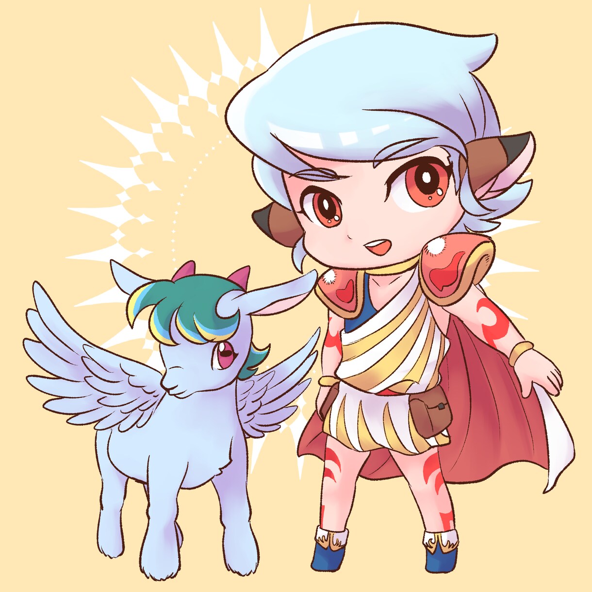 かわいいSNSアイコンイラスト描きます ちびキャラや動物(ペット)、ケモノなどのアイコンが欲しい方へ イメージ2