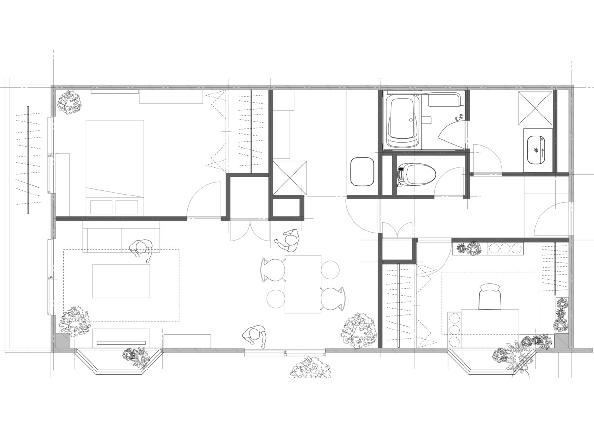 ＰＤＦ・手描き図面をCADデータ化します 住宅、店舗、オフィスなど建築士が対応します！ イメージ3