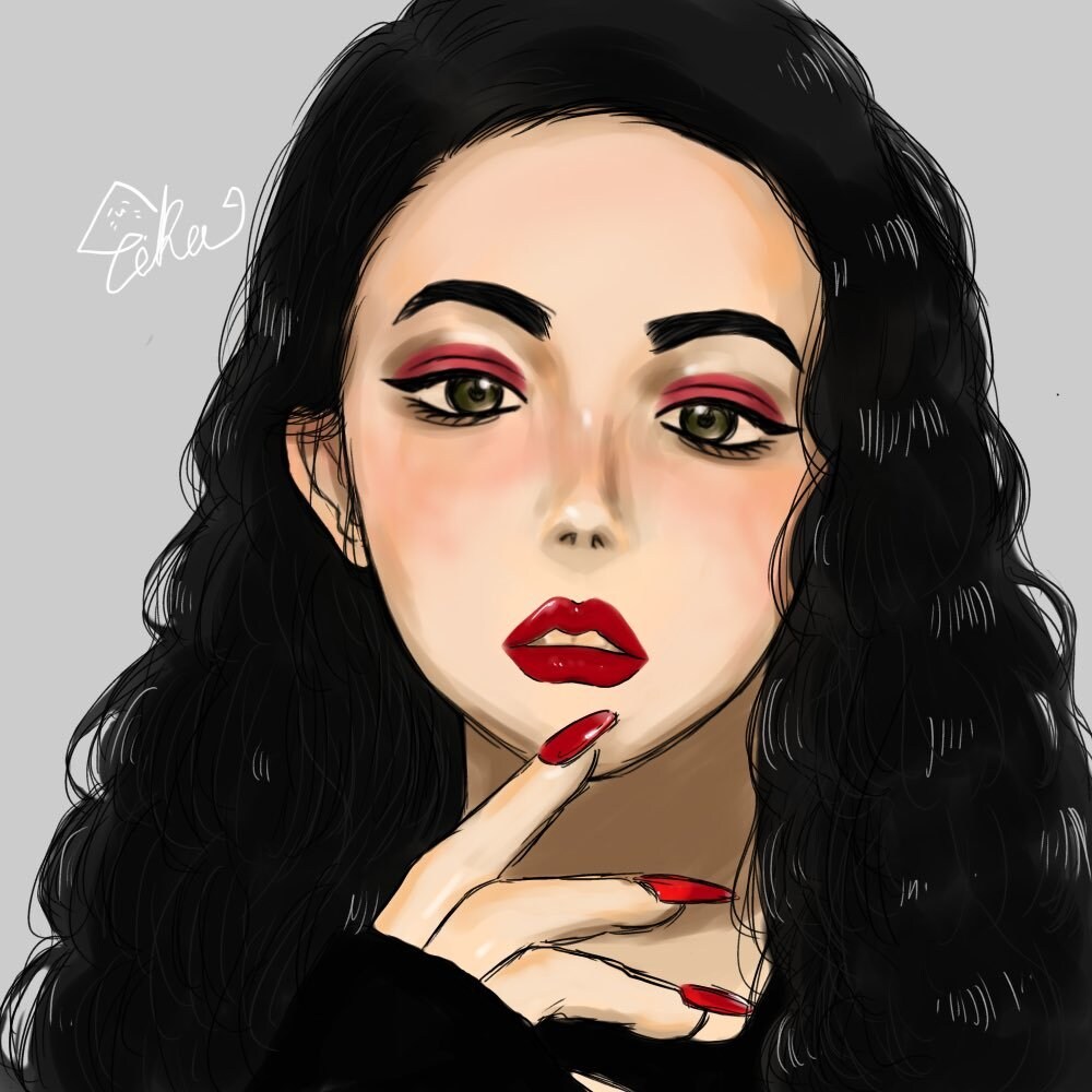 雰囲気・存在感バツグン！オシャレなアイコン描きます 程よいリアル×イラスト調☆ブログ・ココナラ・SNSに◎ イメージ4