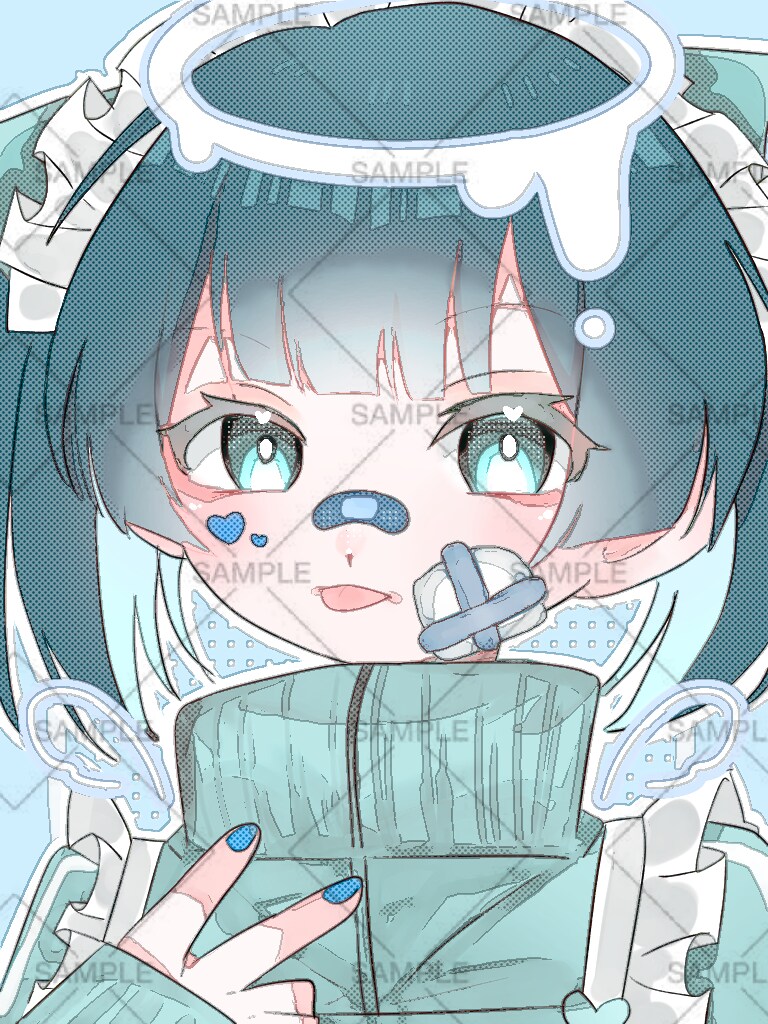 出来るだけお安い値段で可愛い系のイラスト描きます アカウント発展に是非ともお手伝いさせてください(><) イメージ1