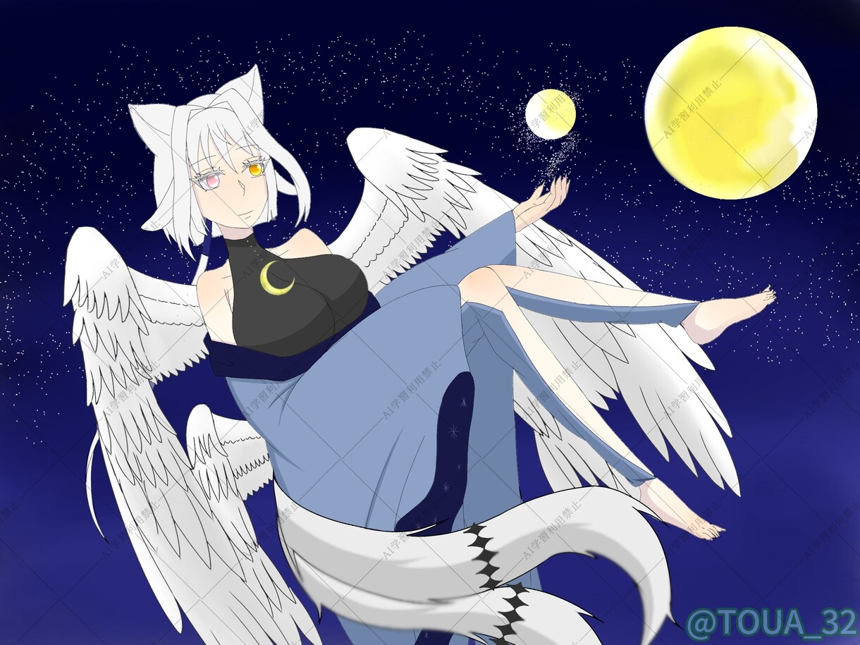 オリジナルキャラクターのイラスト描きます 一次創作、オリジナルキャラクターのイラスト描きます イメージ1