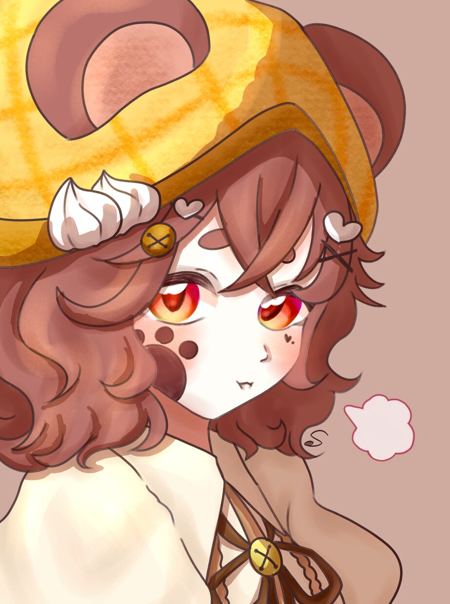 構図おまかせOK◎あなたの創作っ子描きます 可愛く一枚絵にします！【ケモ耳・女の子得意】 イメージ3