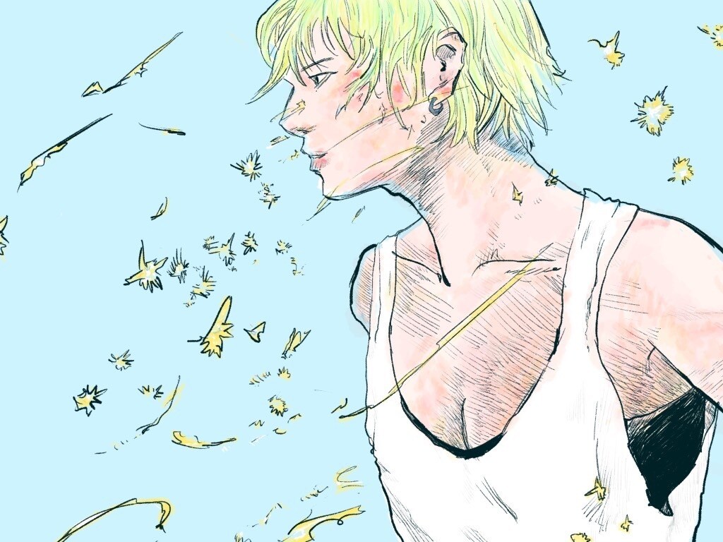 個性的な絵柄で目を惹く人物イラストを描きます アイコンや壁紙用に現役美大生のイラストはいかがですか？ イメージ4