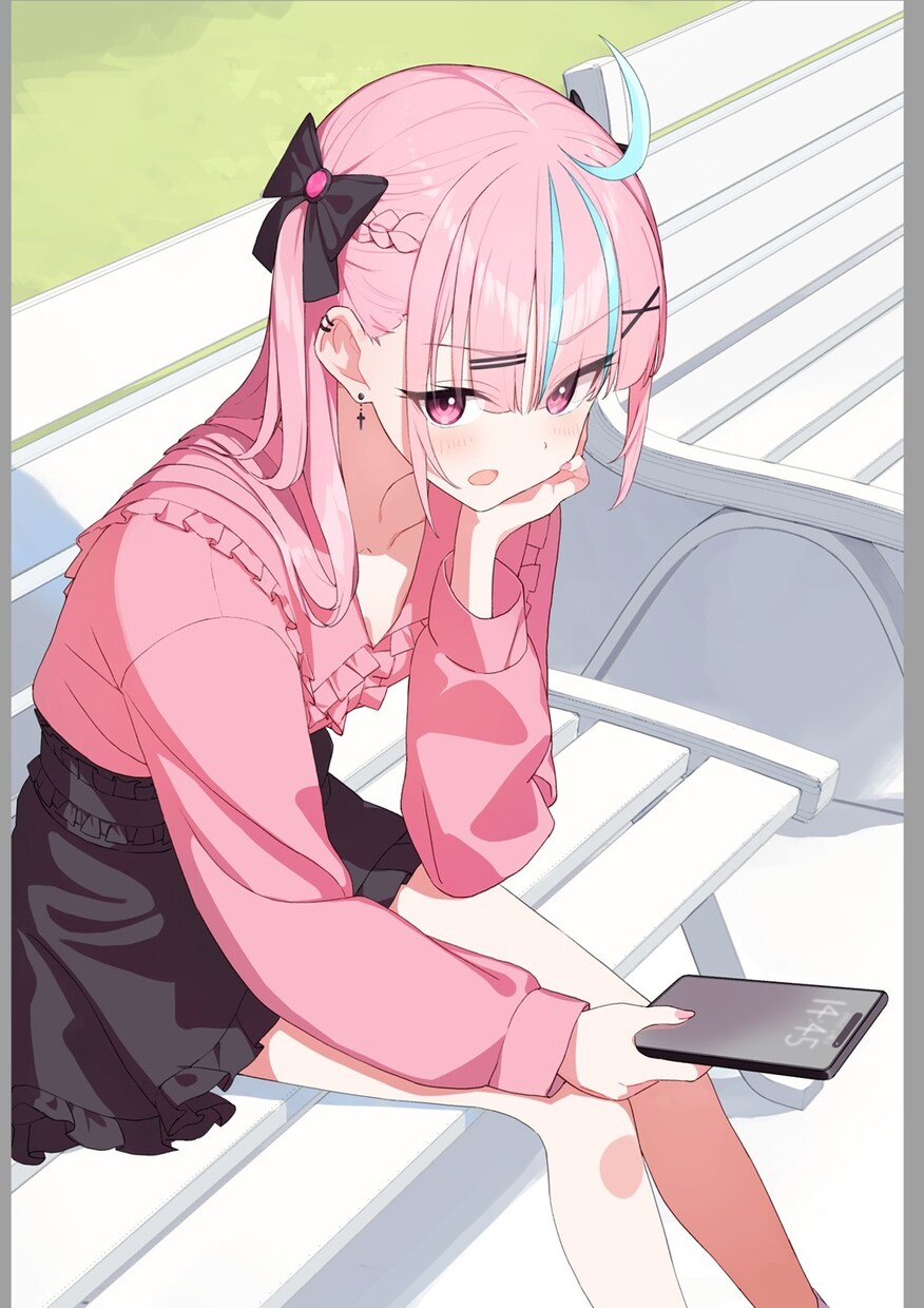 SNSアイコン、一枚絵などの制作できます 流行りのアニメ塗りの美少女イラストを得意としています。 イメージ9