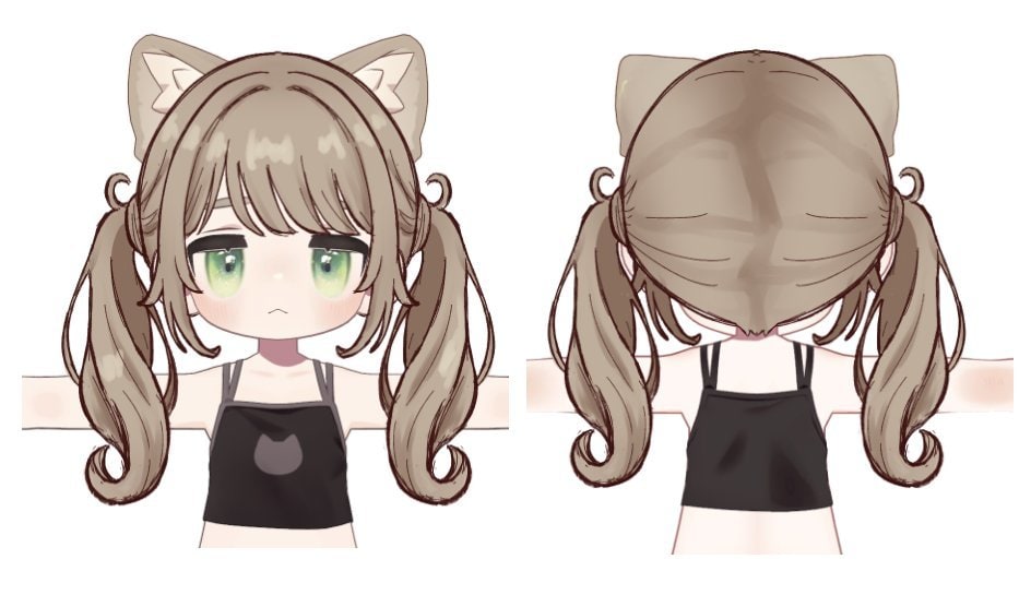 VTuber向け衣装デザインを制作します 実績作りのため先着3件まで5000円で受付中！ イメージ10
