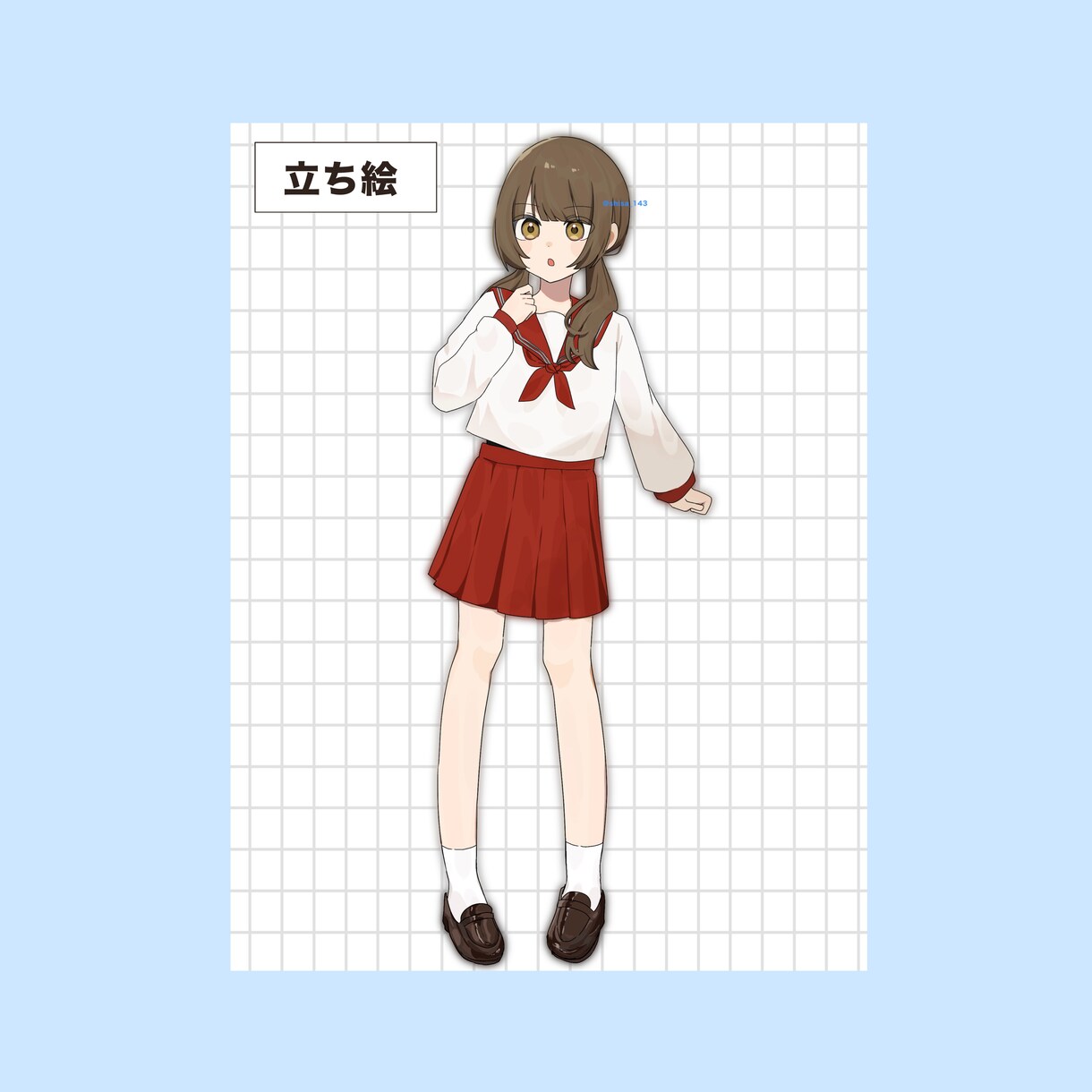 人物メイン　理想に沿うかわいいイラストを描きます 一枚絵・MV・立ち絵　/  かわいいを幅広く対応いたします イメージ5