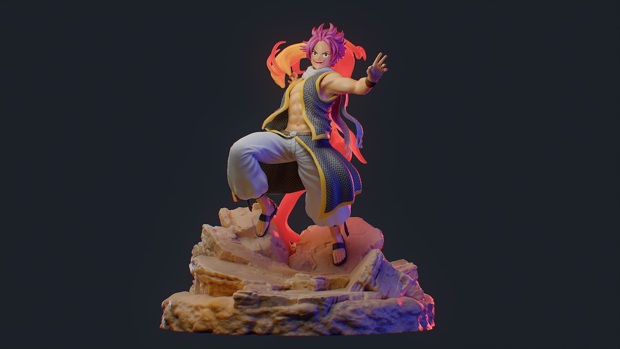 3Dキャラクターデザインます 3Dプリント用の3Dキャラクターデザイン イメージ4