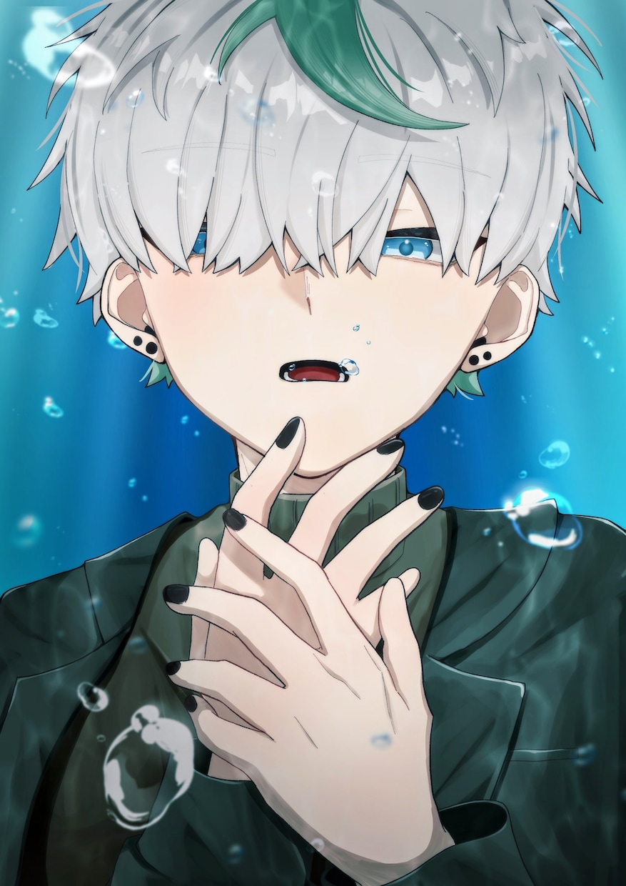 アイコンや配信用イラストなどを受け付けています かっこいい、可愛い少年を得意としてます！ イメージ1
