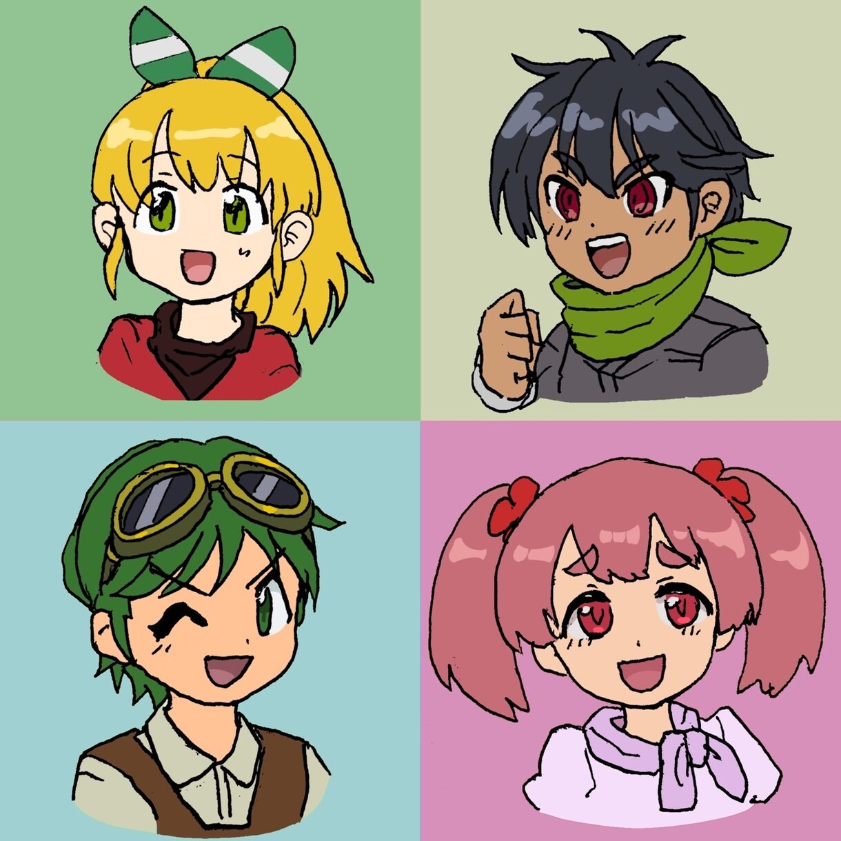 SNSで使えるアイコンお描きします デフォルメイラスト！商用利用可！ポーズによる追加料金なし！ イメージ2