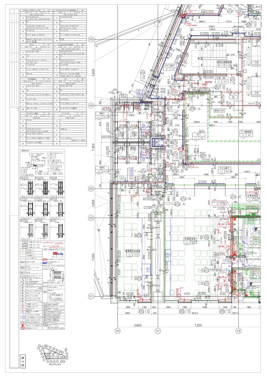 施工図チーフが施工図の作成・代行を行います 躯体図・平面詳細図・タイル割付図など現場経験豊富なプロが対応 イメージ2
