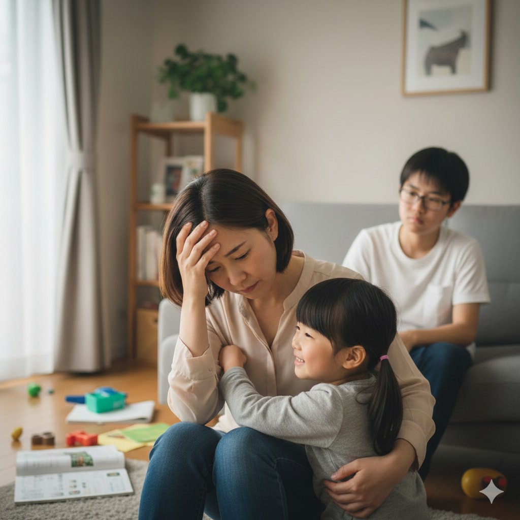 上の子との相性の違いからイライラの理由を整理します 下の子とは違う気質タイプを知り上の子との関わり方を見直します イメージ1
