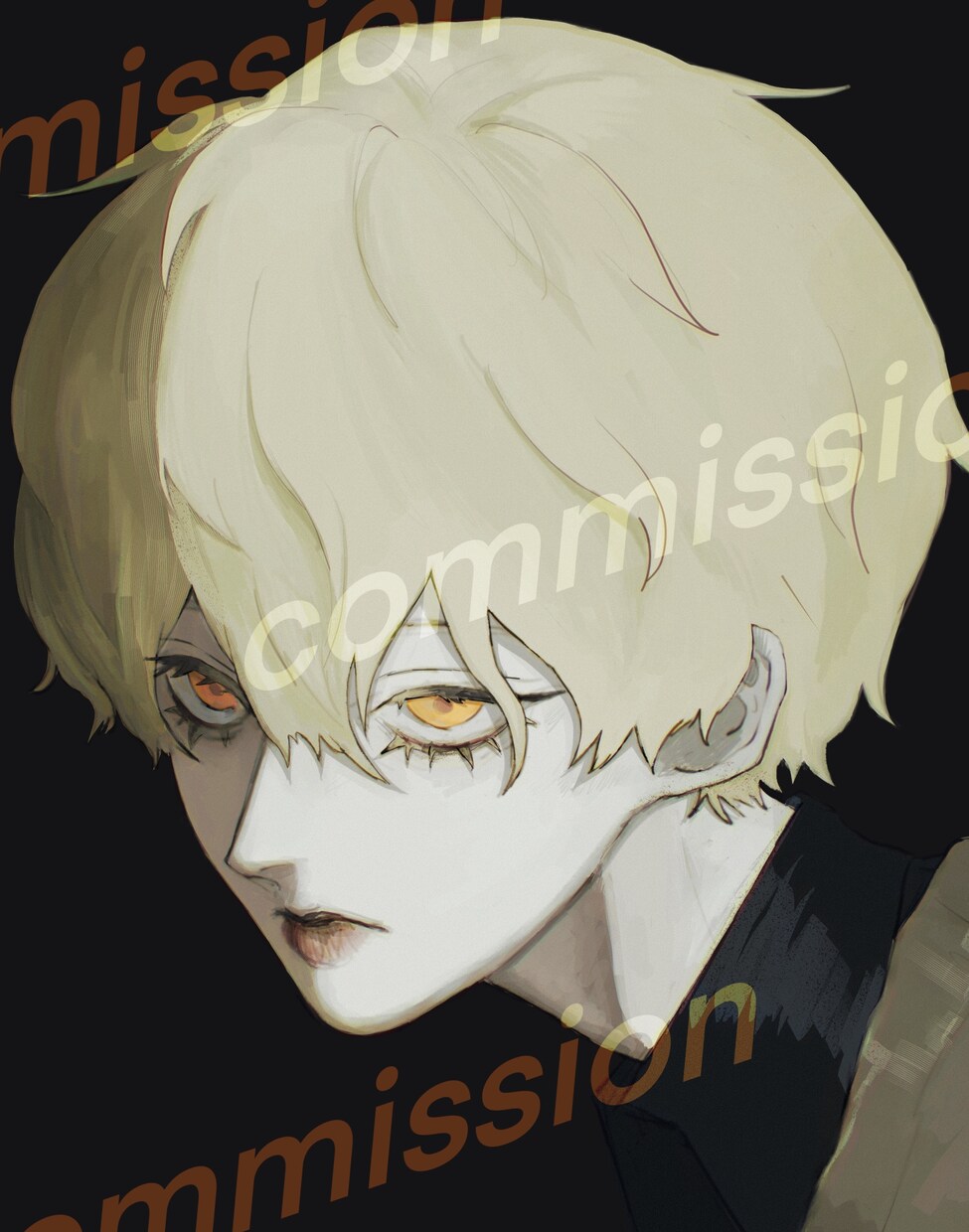 魅力的なアイコンイラストを描きます 中性的や、人外も得意です。魅力的に描けます。 イメージ1