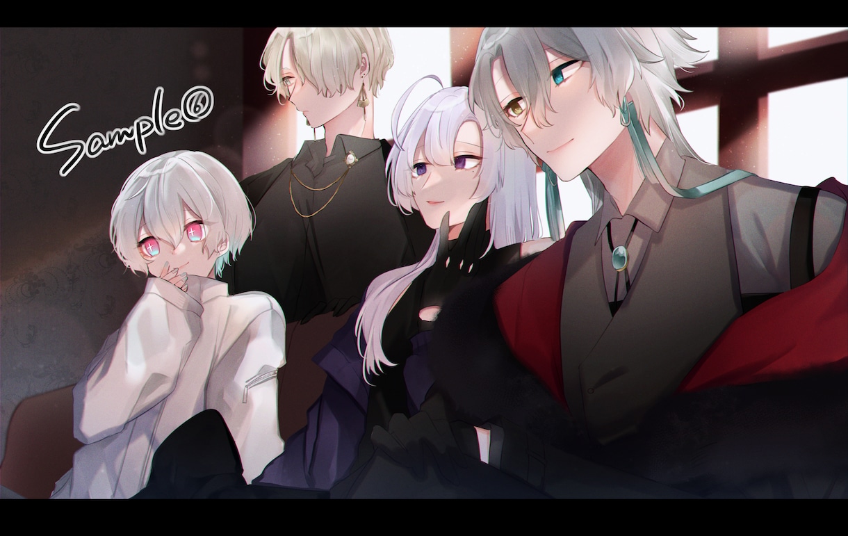 多種多様なご希望のイラストをお描きします 一枚絵、TRPG等立ち絵、デフォルメなど幅広く対応します！ イメージ6