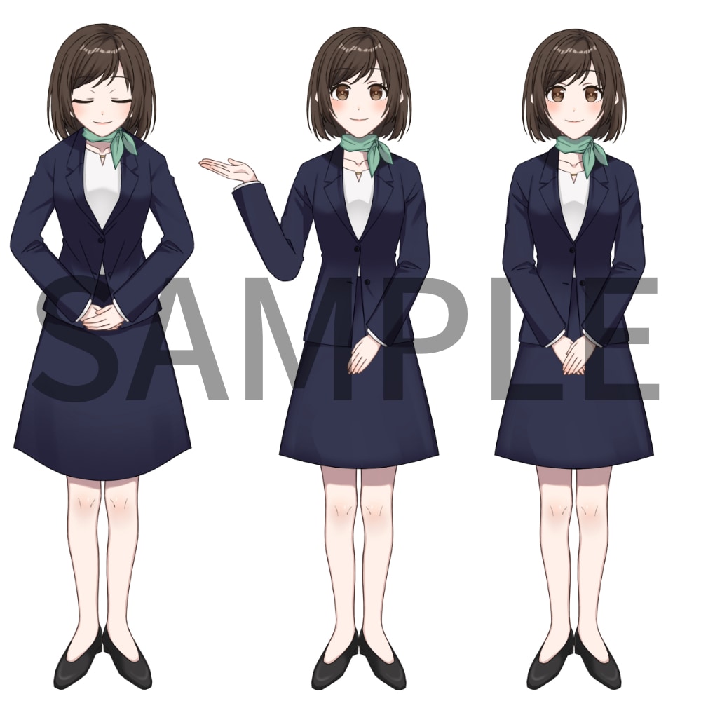 Facerig用のパーツ分けイラスト制作します Facerig対応！Vtuberデビューをお手伝いします！ イメージ3