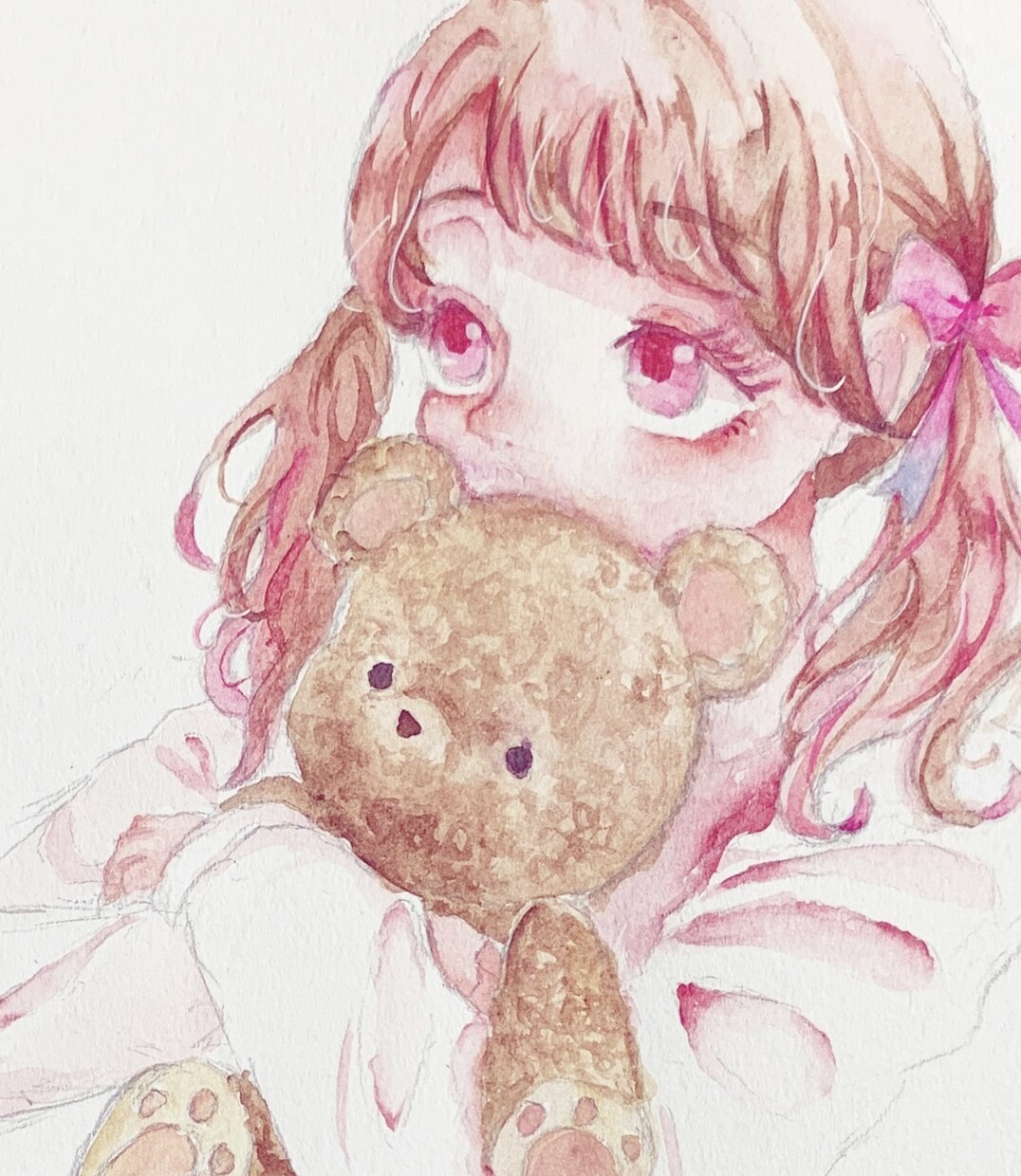 水彩絵の具で独特なイラストをお描きします 男女どちらも可！アイコン、サムネ、挿絵などイラスト全般 イメージ4