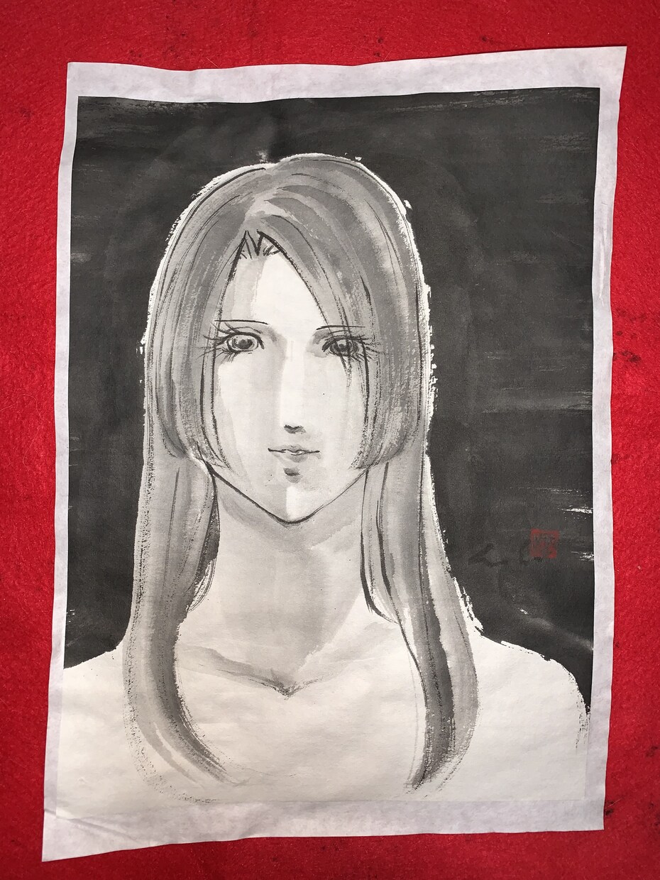 墨絵があります 水墨画を肉筆で楽しみたい方へ。 イメージ5