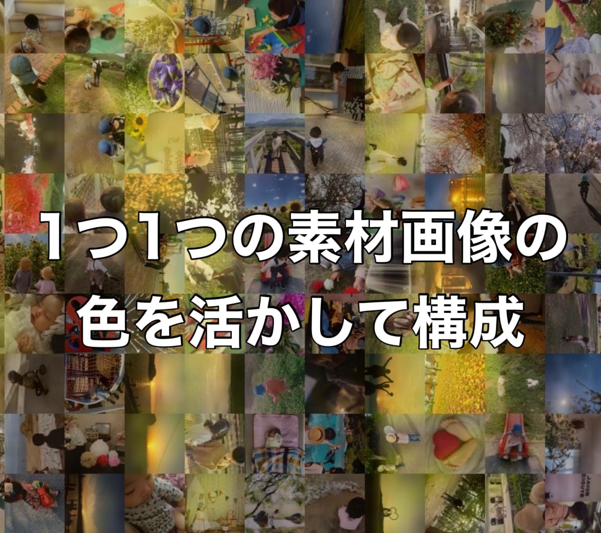 贈り物・ウェルカムボードのモザイクアート作成します 即日納品可⭐︎郵送可⭐︎額縁あり⭐︎高画質 イメージ2