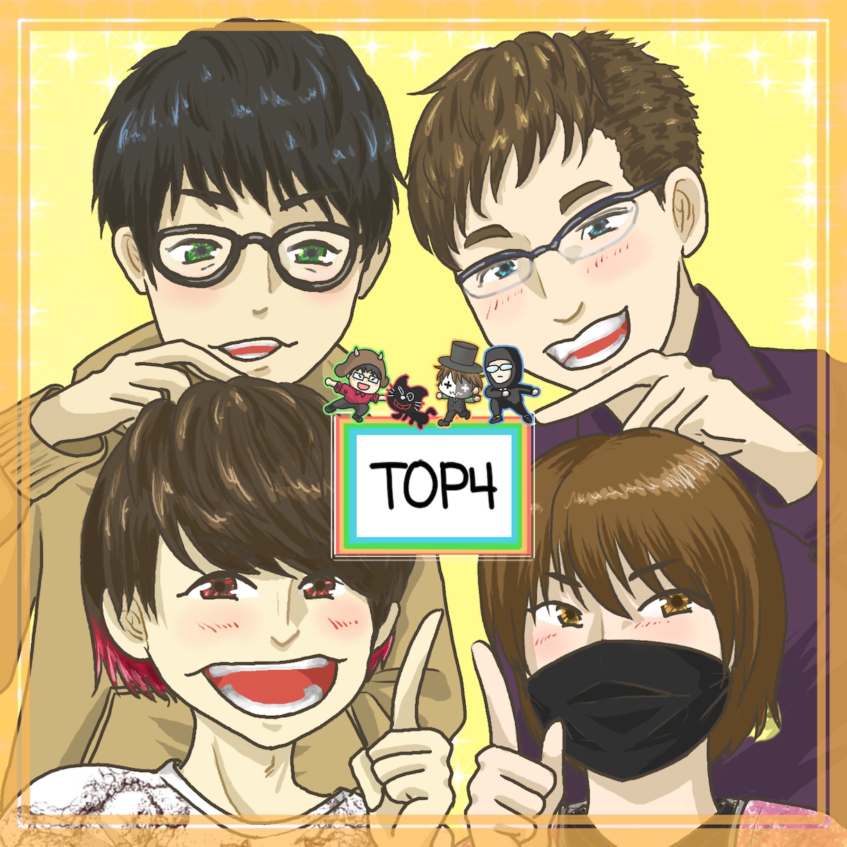 似てるけどアニメ風！？な似顔絵を描きます そっくり！可愛い！をお求めな方におすすめです。 イメージ3