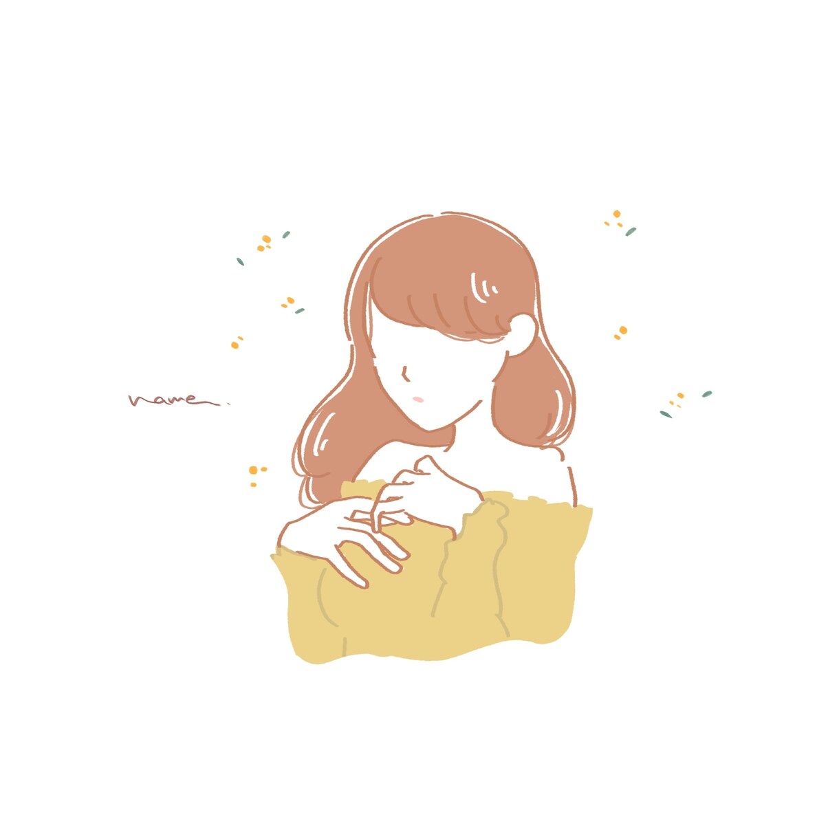 シンプルでお洒落なアイコン描きます 商用利用OK!アイコンにもおすすめのシンプルなイラストです イメージ1